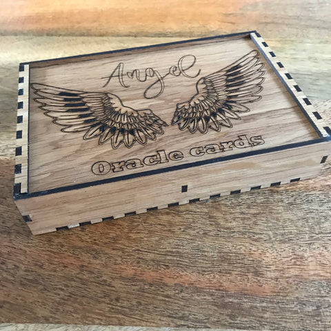 Angel Wings | Oracle card box / Tarot Card box