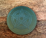 Pentagram acrylic coaster