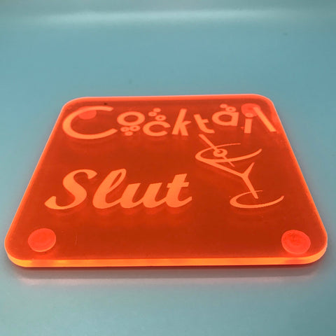 Cocktail slut coaster