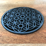 Crystal Grid Tree of life in Flower of Life