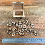 Rune Stones | Laser Engraved Small Runes Box
