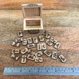 Rune Stones | Laser Engraved Small Runes Box