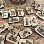 Rune Stones | Laser Engraved Small Runes Box