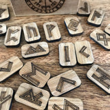 Rune Stones | Laser Engraved Small Runes Box