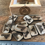 Rune Stones | Laser Engraved Small Runes Box