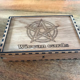 Wicca | Pentagram | Tarot Card box