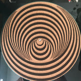 Cork Turntable | vinyl | record | Slip Mat | Vertigo Swirl