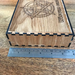 Wicca | Pentagram | Tarot Card box