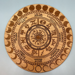 Wheel of the year 8 pagan festivals Sun/Moon