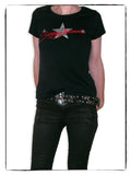 Steevi Jaimz Star logo Ladies T Shirt
