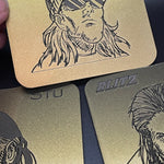Blitz - Metallic 4 x Coaster Set