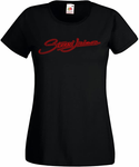 Steevi Jaimz Border logo Ladies T Shirt