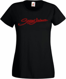 Steevi Jaimz Border logo Ladies T Shirt